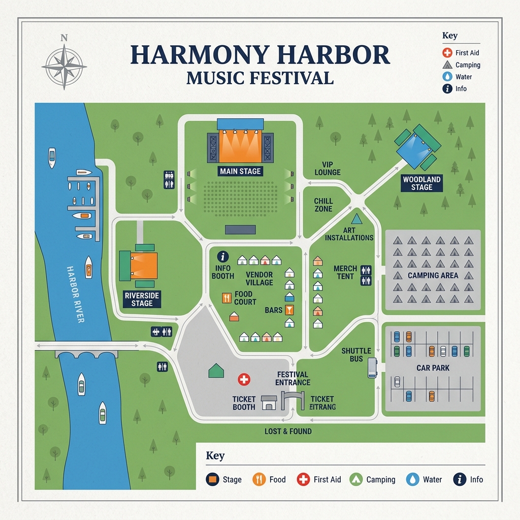 Festival Grounds Map